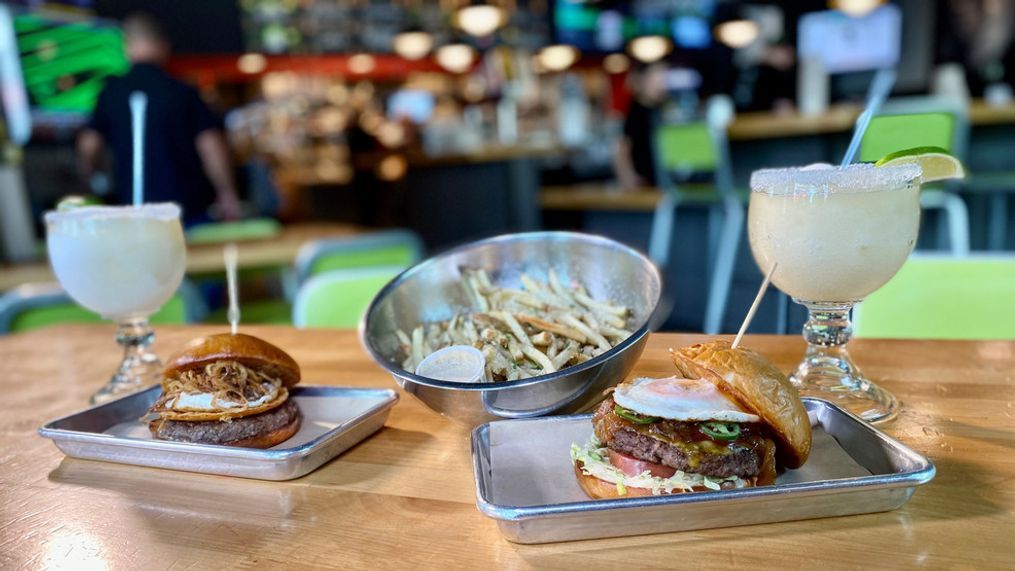 Trevor Scott went out to Austin-born innovative burger bar, Hopdoddy, to learn how they've teamed up with Vital Farms for the May burger of the month.